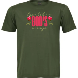 Christian T Shirt Unisex | Scripture T Shirt | Faith Based Clothing | Christian Apparel | Created in Gods Image