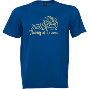 Christian T Shirt Unisex | Scripture T Shirt | Faith Based Clothing | Christian Apparel | Dancing on the waves