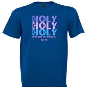 Christian T Shirt Unisex | Scripture T Shirt | Faith Based Clothing | Christian Apparel | Holy Holy Holy