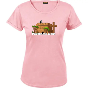 Christian T Shirt Woman | Scripture T Shirt | Faith Based Clothing | Christian Apparel | Prieska vir Jesus